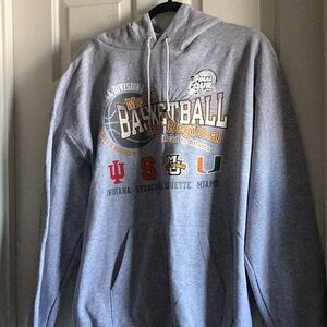 NWT Gray Basketball Hoodie